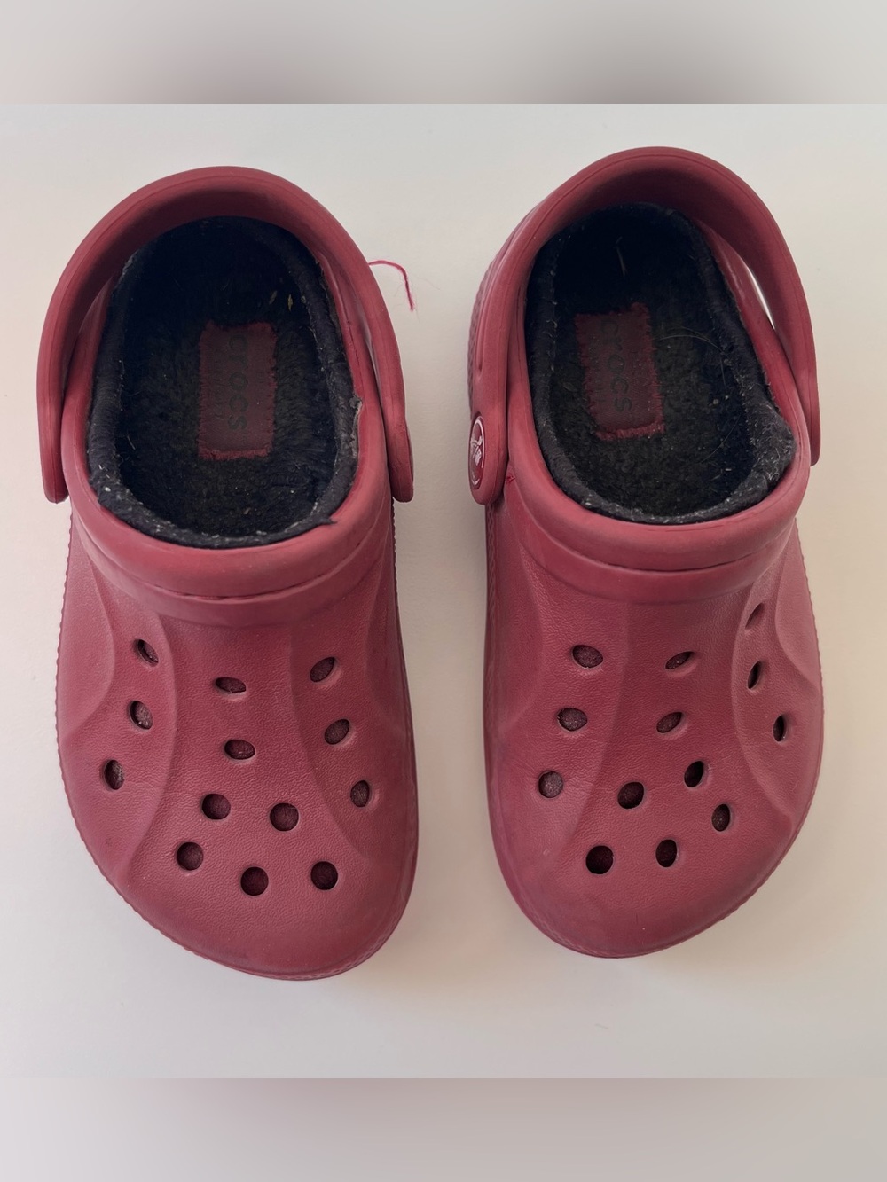 CROCS Unisex lined clogs slippers C8-9
